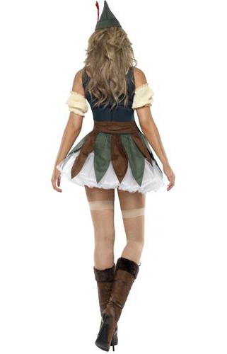 Halloween Costume Robin Hood Woman Costume - Click Image to Close